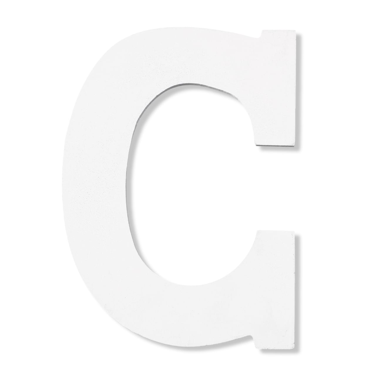 9" White MDF Whimsy Letter by Make Market®